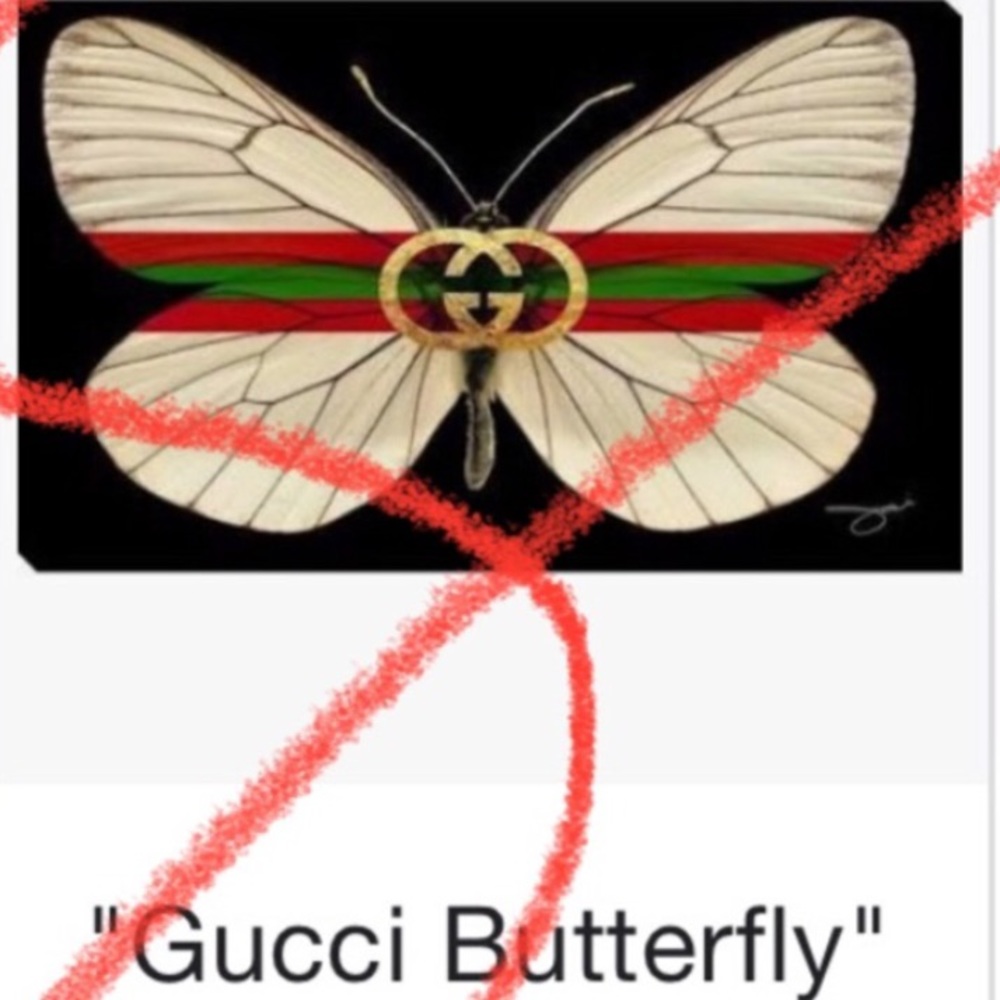 Butterfly Duchess ๐นONLY ๐น8 by 10 on 9 by 12 Canvas Print Wall Art. - Picture 7 of 9